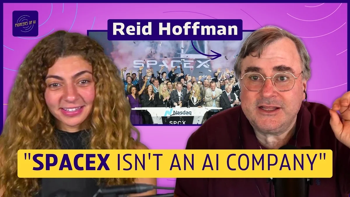 Reid Hoffman speaks on AI hype and reality