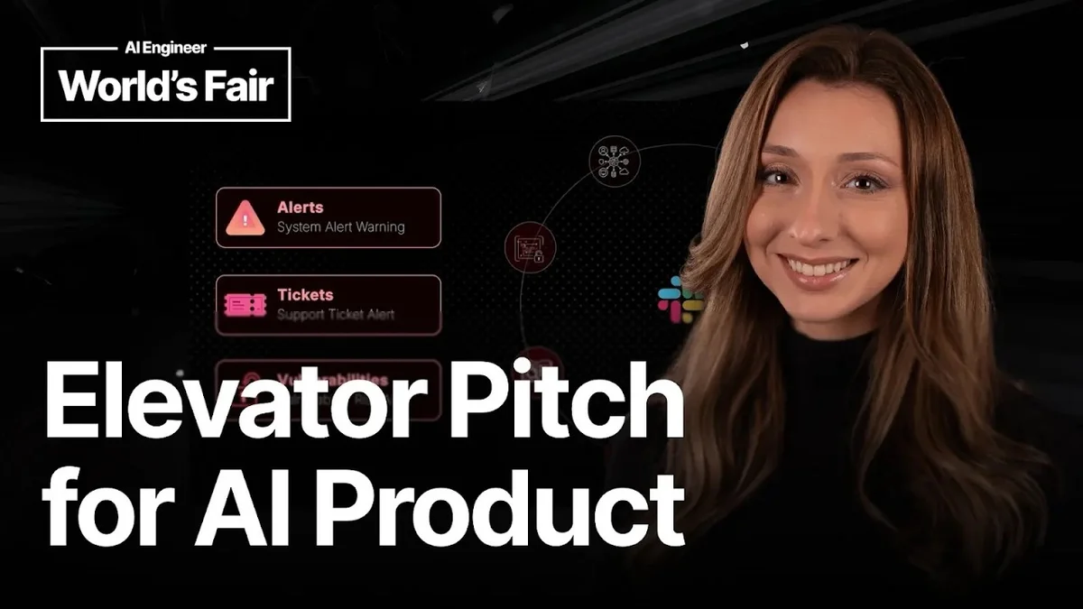 Veronica Hylak speaking about the importance of explaining AI products.