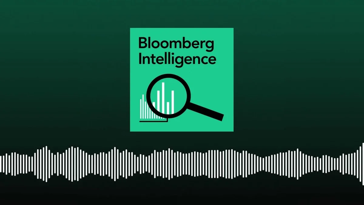 Bloomberg Intelligence logo with a magnifying glass over a bar chart.
