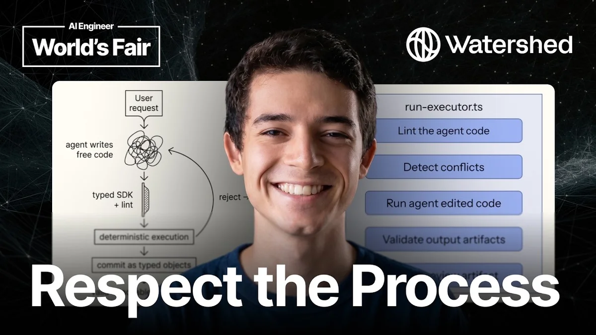 Andrew Dumit on "Respect The Process" at Watershed