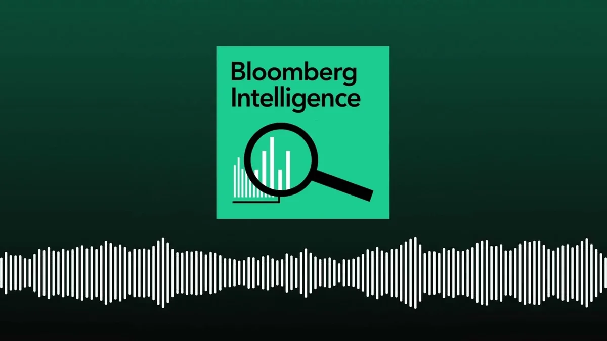 Bloomberg Intelligence logo with a magnifying glass over a bar chart