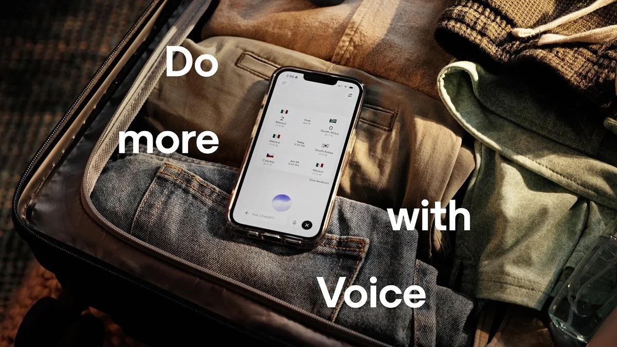 Smartphone displaying a weather forecast and map interface, placed in a suitcase.