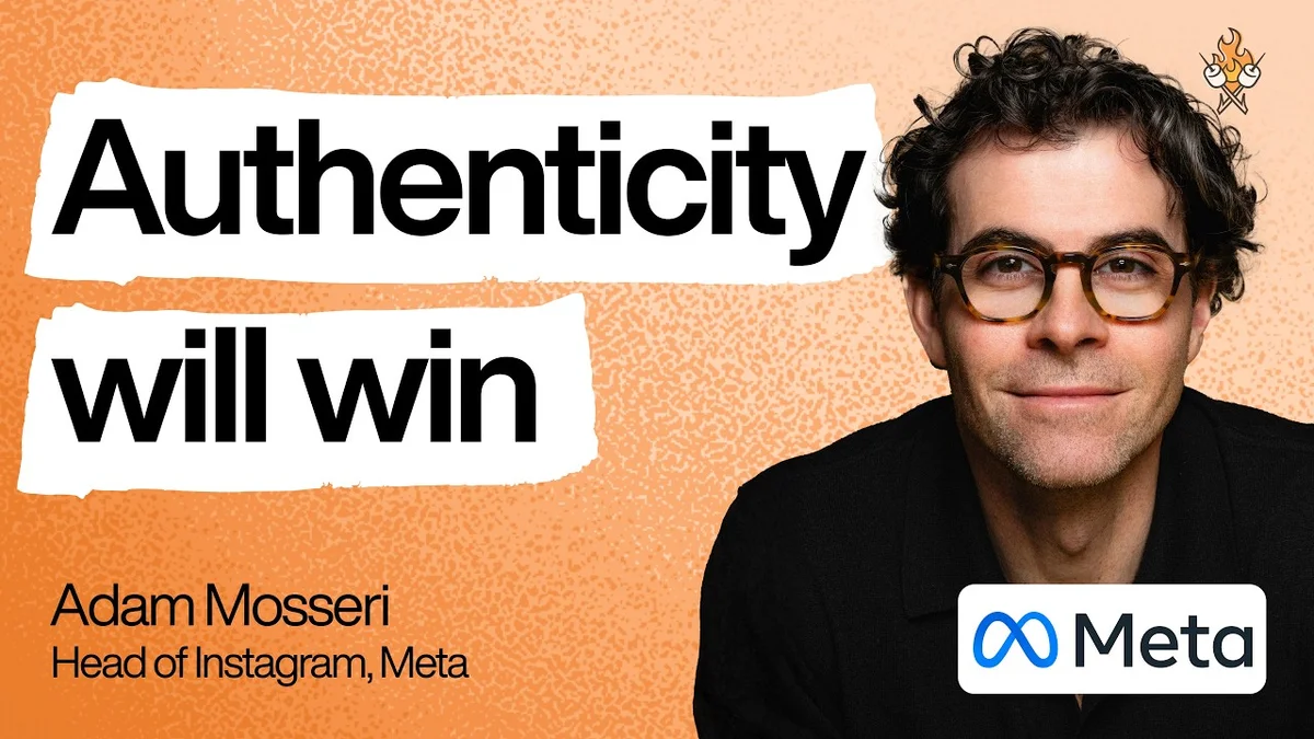 Adam Mosseri, head of Instagram, speaking in a video.
