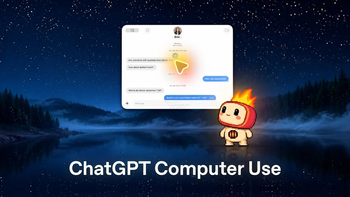 Split screen showing ChatGPT interface and a presentation slide with potatoes.