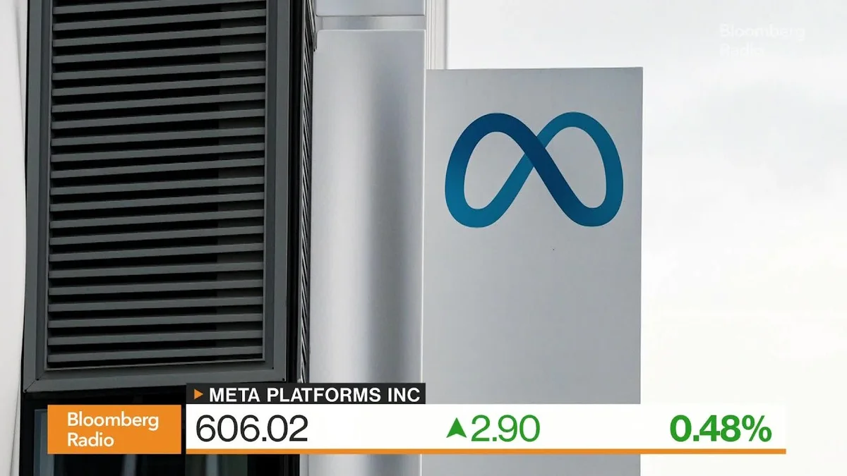 Kurt Wagner, Bloomberg News Senior Reporter, discussing Meta's AI strategy on Bloomberg Radio
