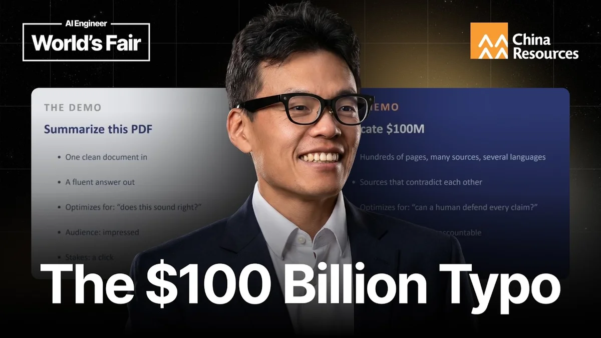 Shawn Chan speaking at a presentation about investment strategy.