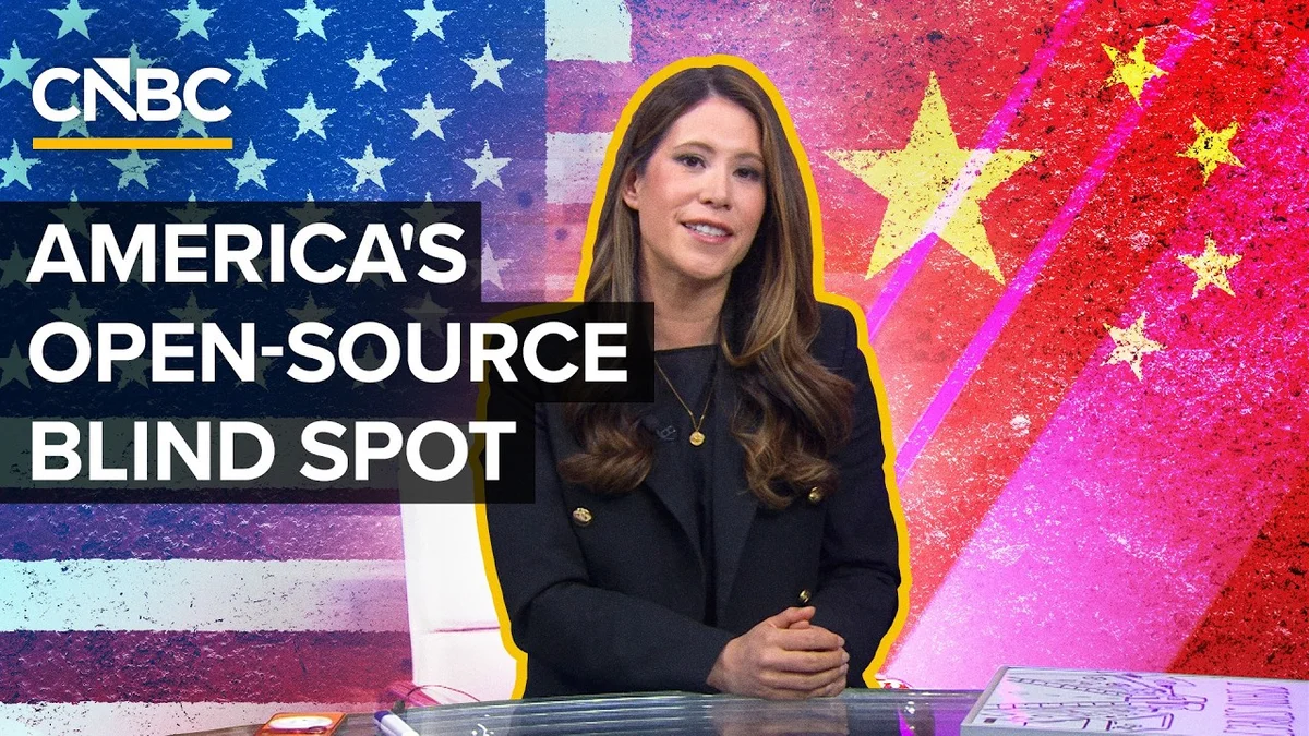 CNBC graphic showing the US Capitol building with text "Washington's blind spot"