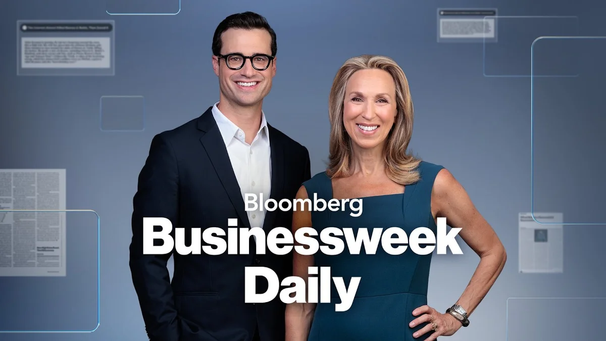 Bloomberg Businessweek Daily hosts discuss market news and tech earnings.