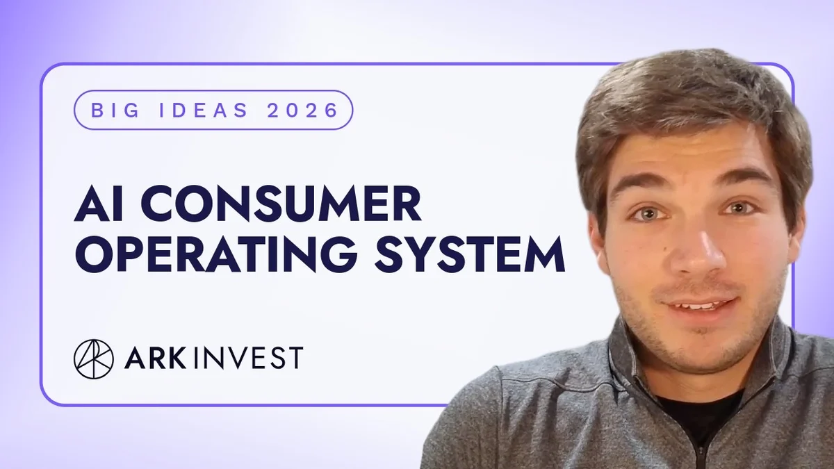 Nicholas Grus and Varshika Prasanna presenting on the AI Consumer Operating System