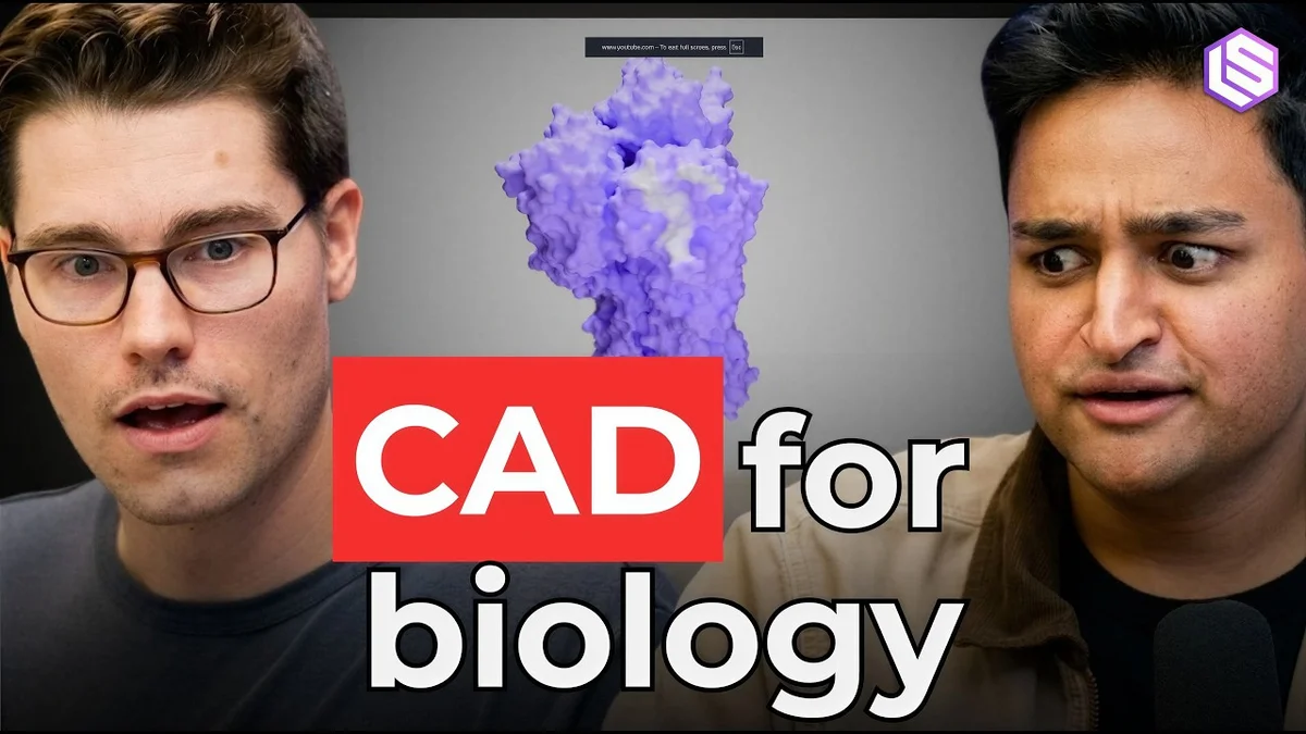 Matt McPartland and Neil Patil of Chai Discovery discussing AI in protein design on the Latent Space podcast.