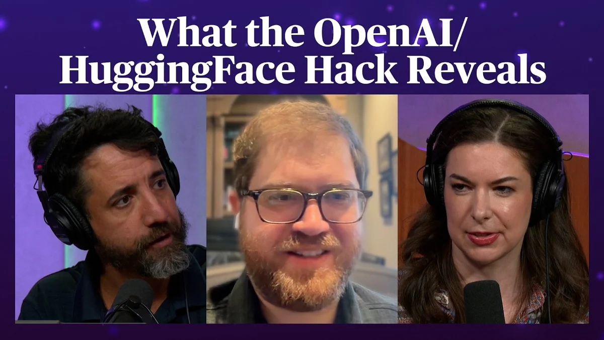 Podcast hosts Joe Weisenthal and Tracy Alloway with guest Miles Brundage on Odd Lots discussing AI.