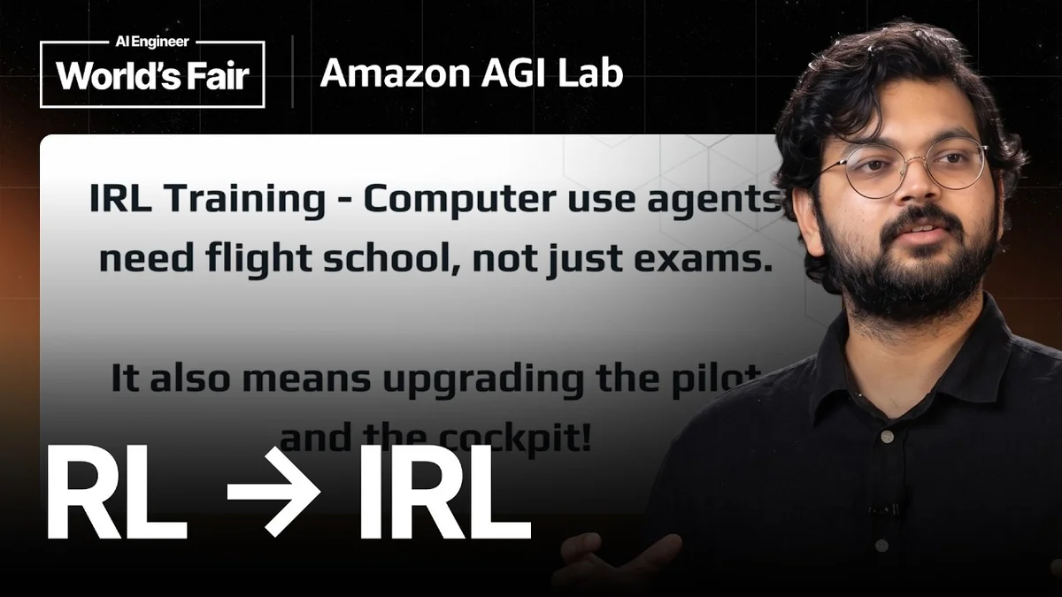 Gaurav Mishra: RL Agents Need 'Flight School', Not Just Exams