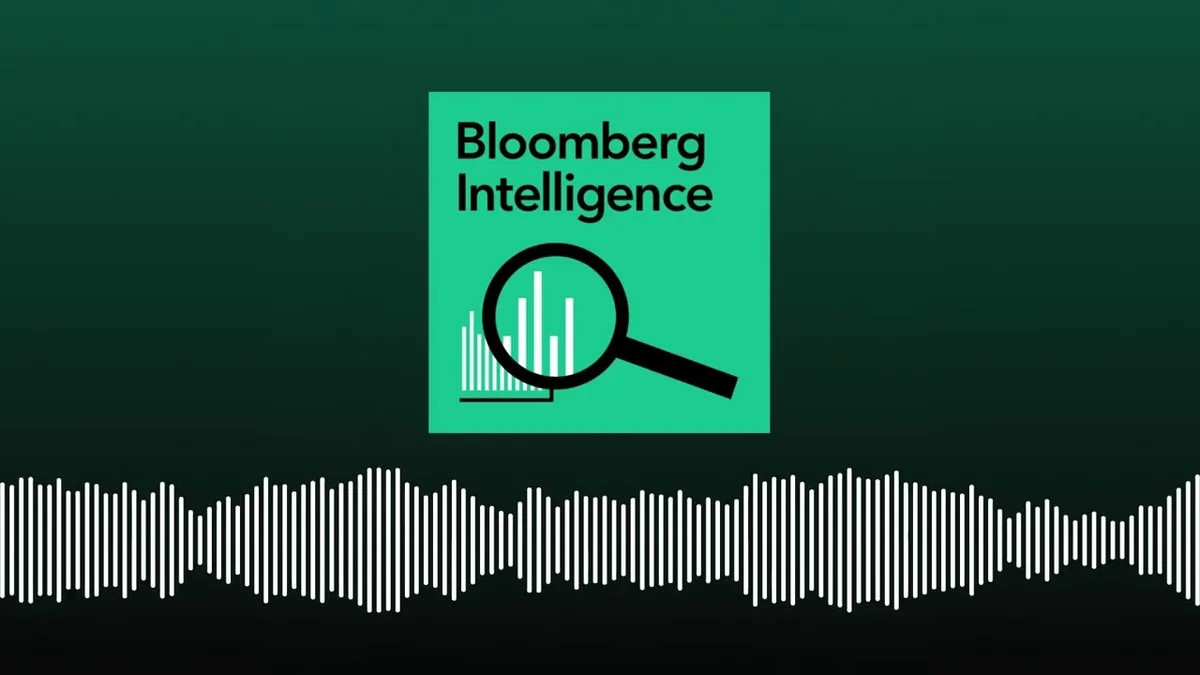 Bloomberg Intelligence logo with a magnifying glass over a bar chart.