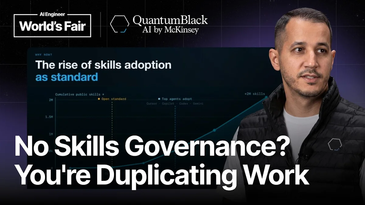 Diagram of agentic software stack with skills, workflows and governance layers