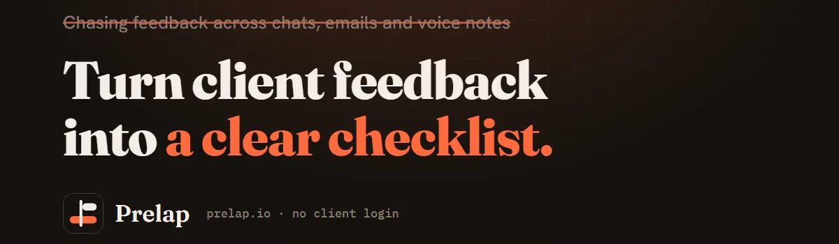 Prelap header image
