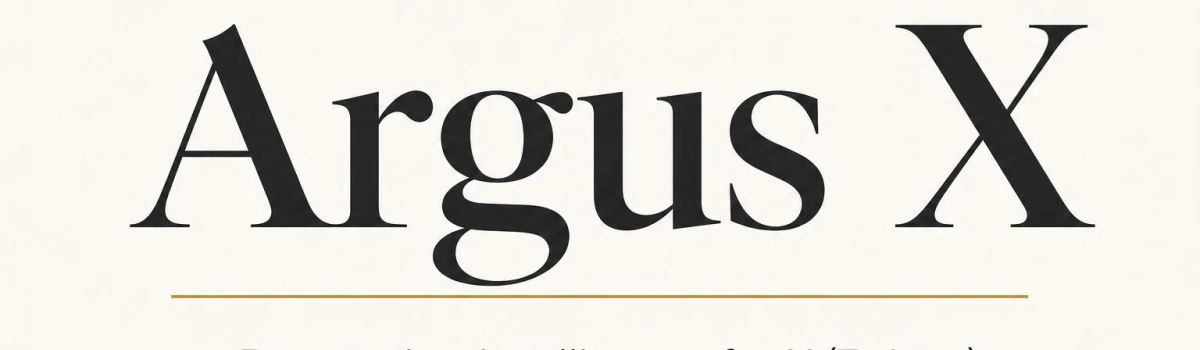 Argus X header image
