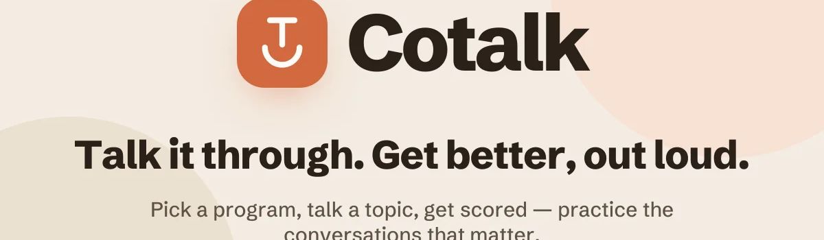 Cotalk header image