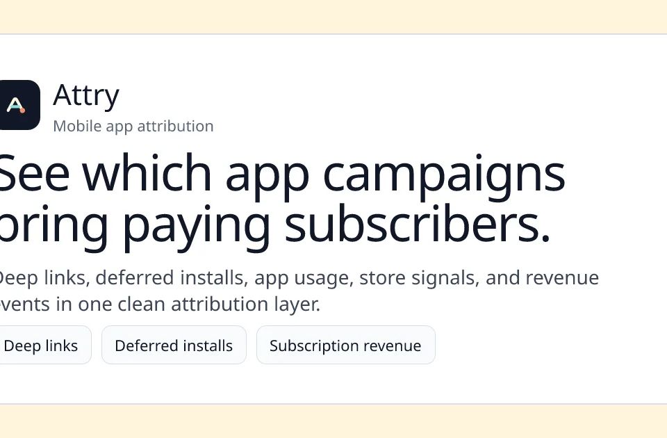 Attry header image