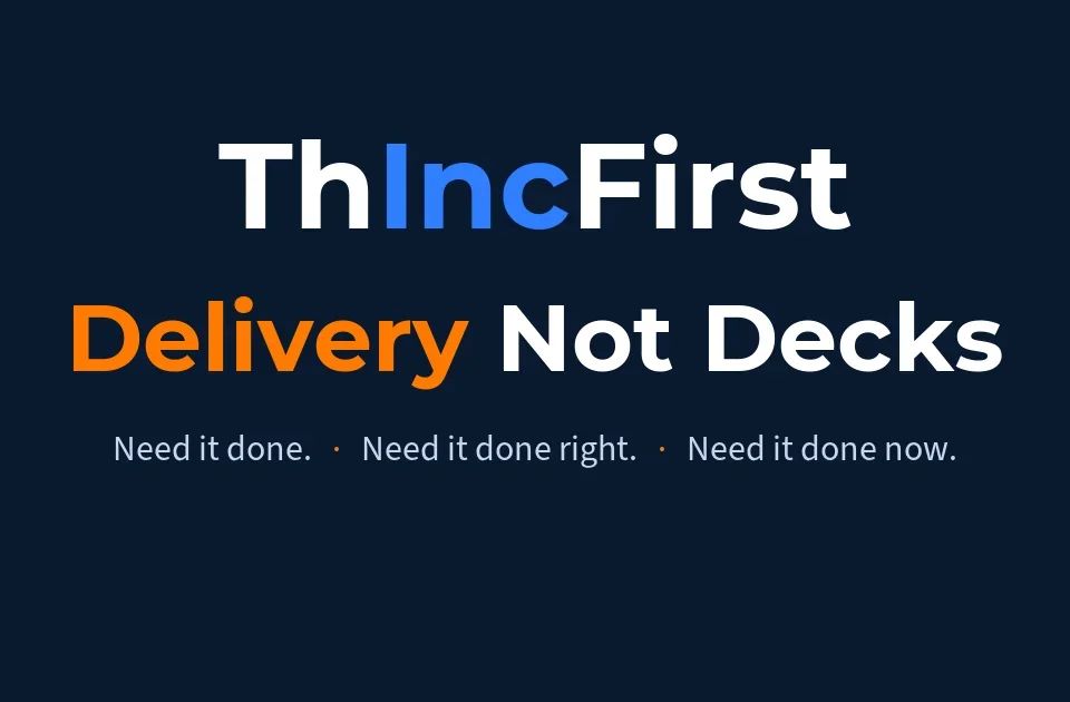 Thincfirst header image