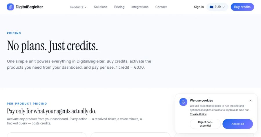 Digitalbegleiter pricing page