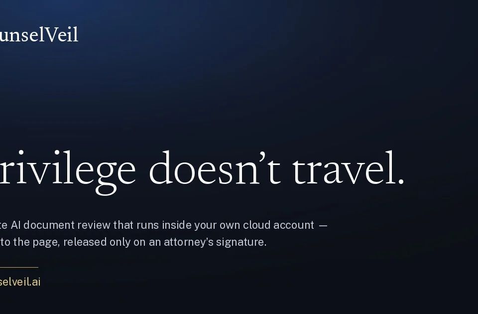 Counselveil header image
