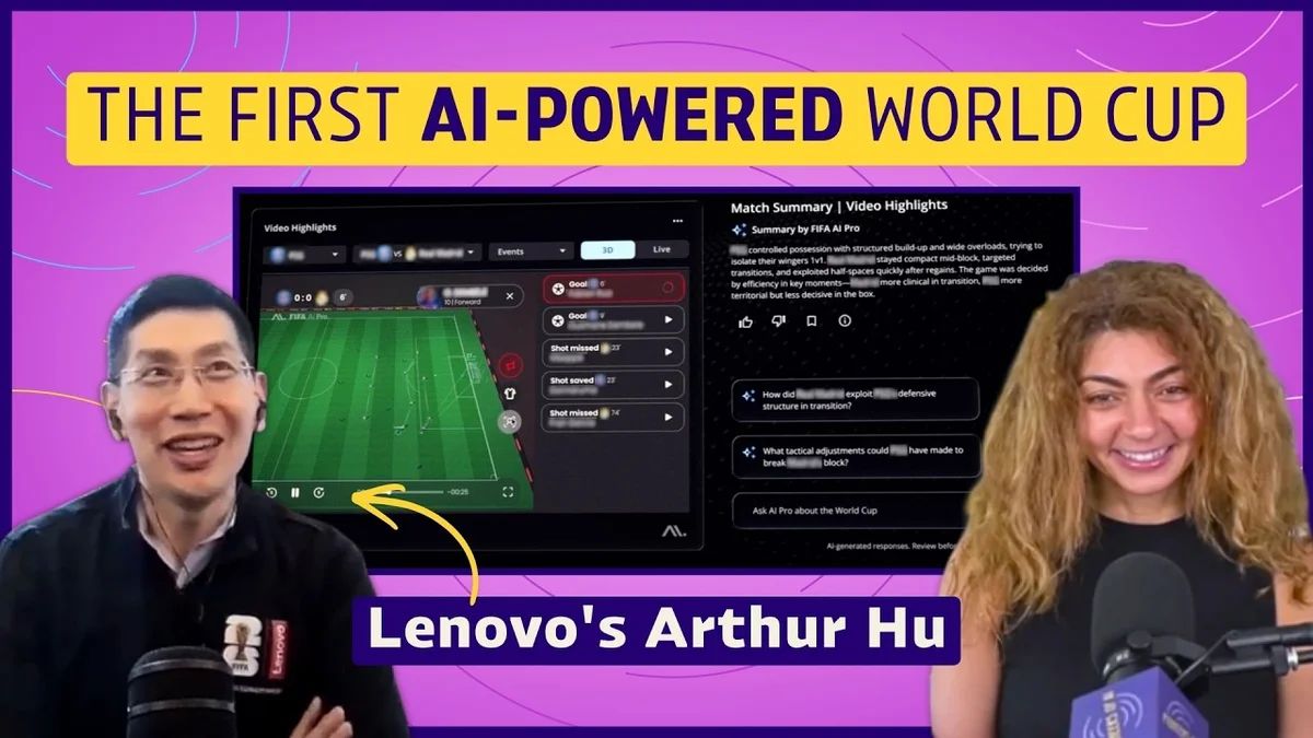 Lenovo's Arthur Hu on AI's Role in FIFA World Cup 2026